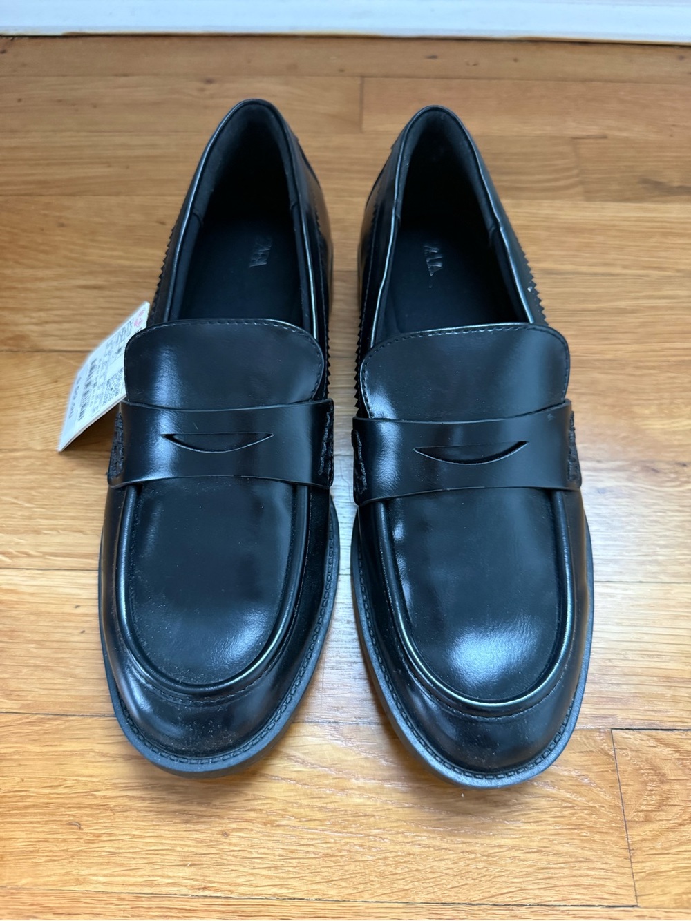 Zara Black Women's Penny Loafers